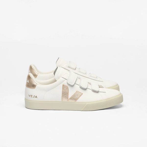VEJA Recife Leather Ex-Wht_Platine