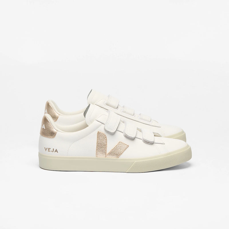 VEJA Recife Leather Ex-Wht_Platine