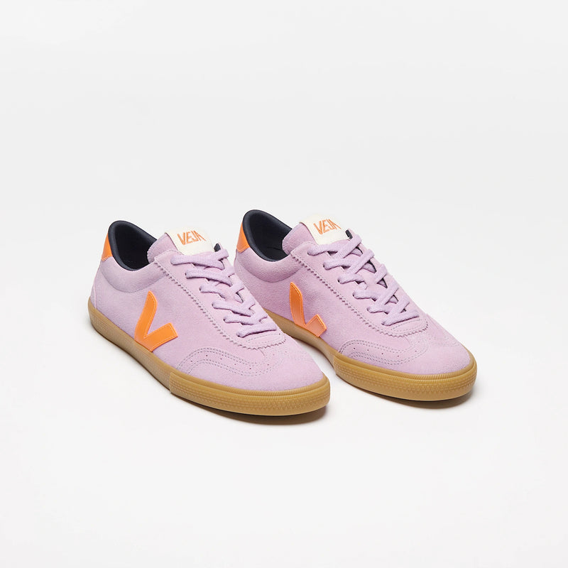 VEJA Volley Suede Orchid_Fury_Natural