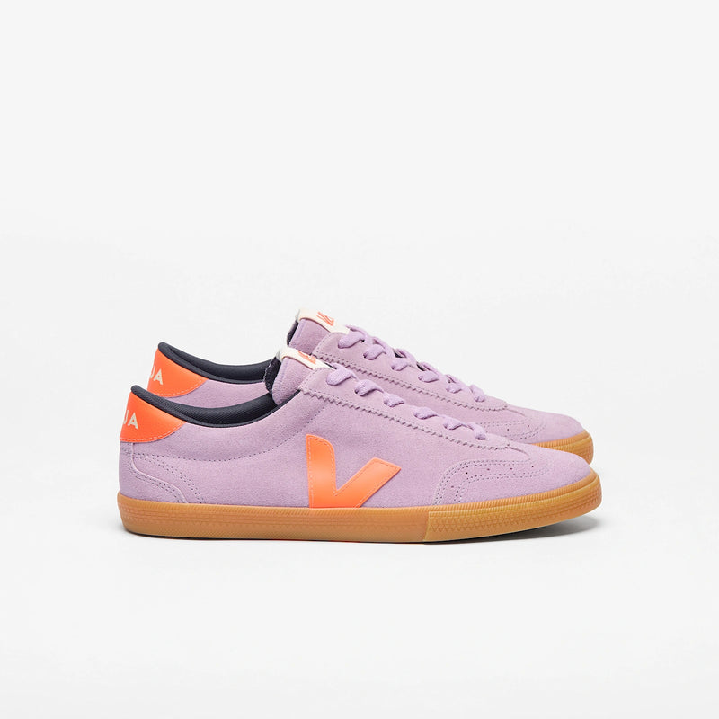 VEJA Volley Suede Orchid_Fury_Natural