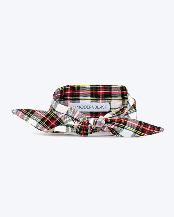 Modern Beast  Necktie - Vintage Plaid