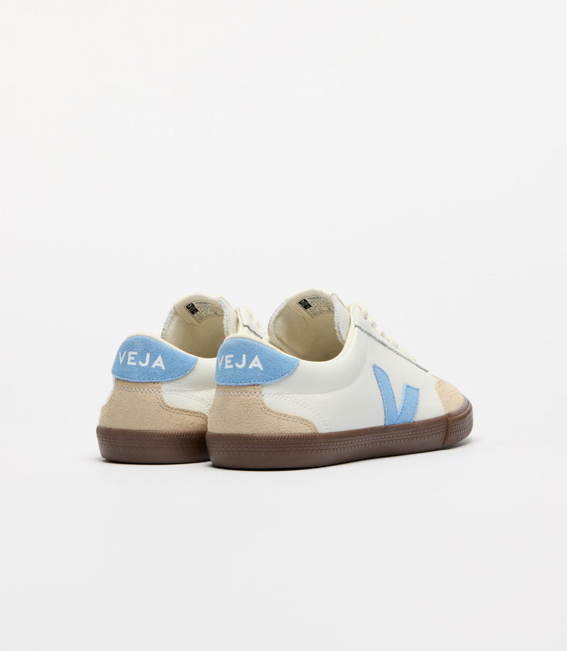 VEJA Volley O.T. Leather Whi Aqua Bark