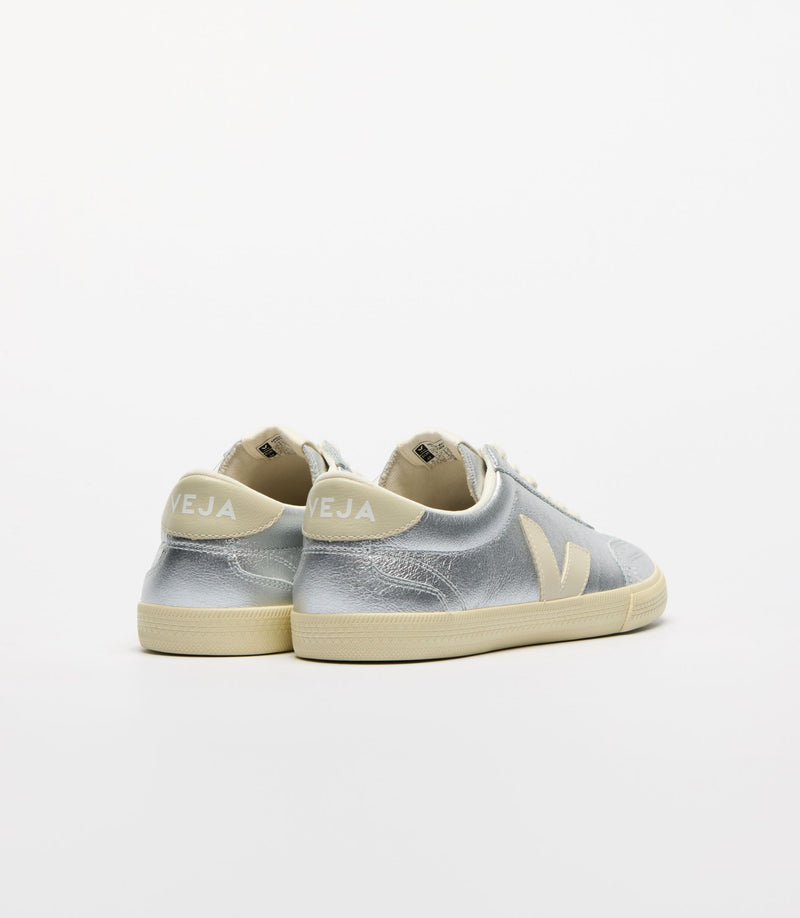 VEJA Volley O.T. Leather Silver Pierre