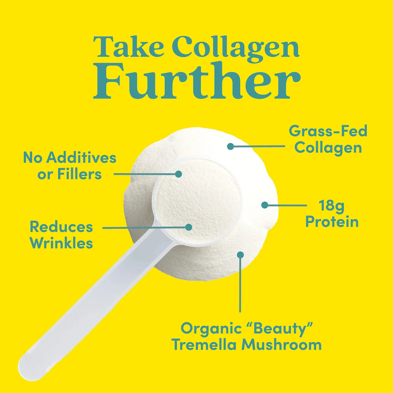 Further Food Vanilla Collagen Stick Packs - 12 ct