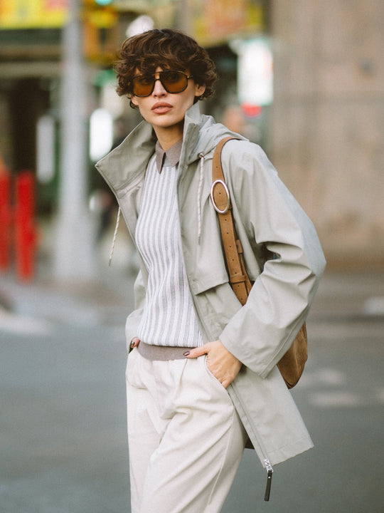 Varley Alyssa Rain Jacket - Forest Fog