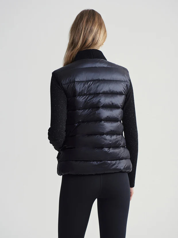 Varley Colwyn Combo Boxy Gilet  Black