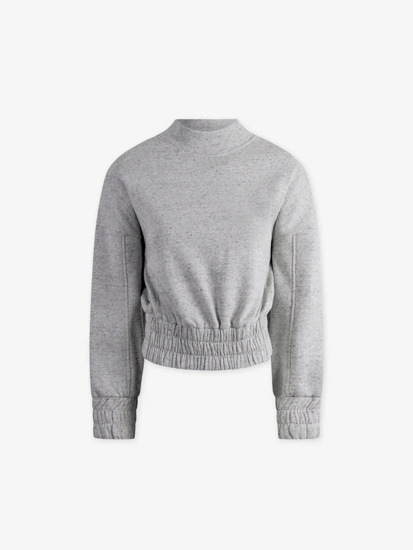 Varley Dunbar Sweatshirt  Ivory Fleck Marl