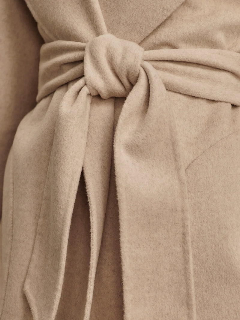 Varley Edgemere Wrap Jacket - Pumice Stone Marl