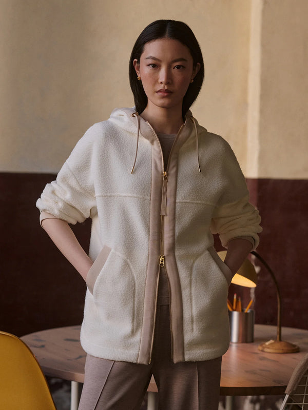 Varley Fey Relaxed Fleece - Egret