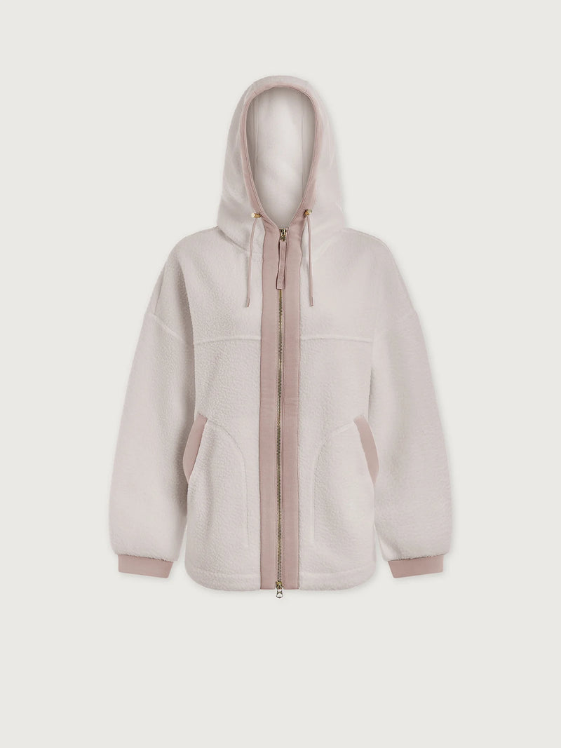 Varley Fey Relaxed Fleece - Egret