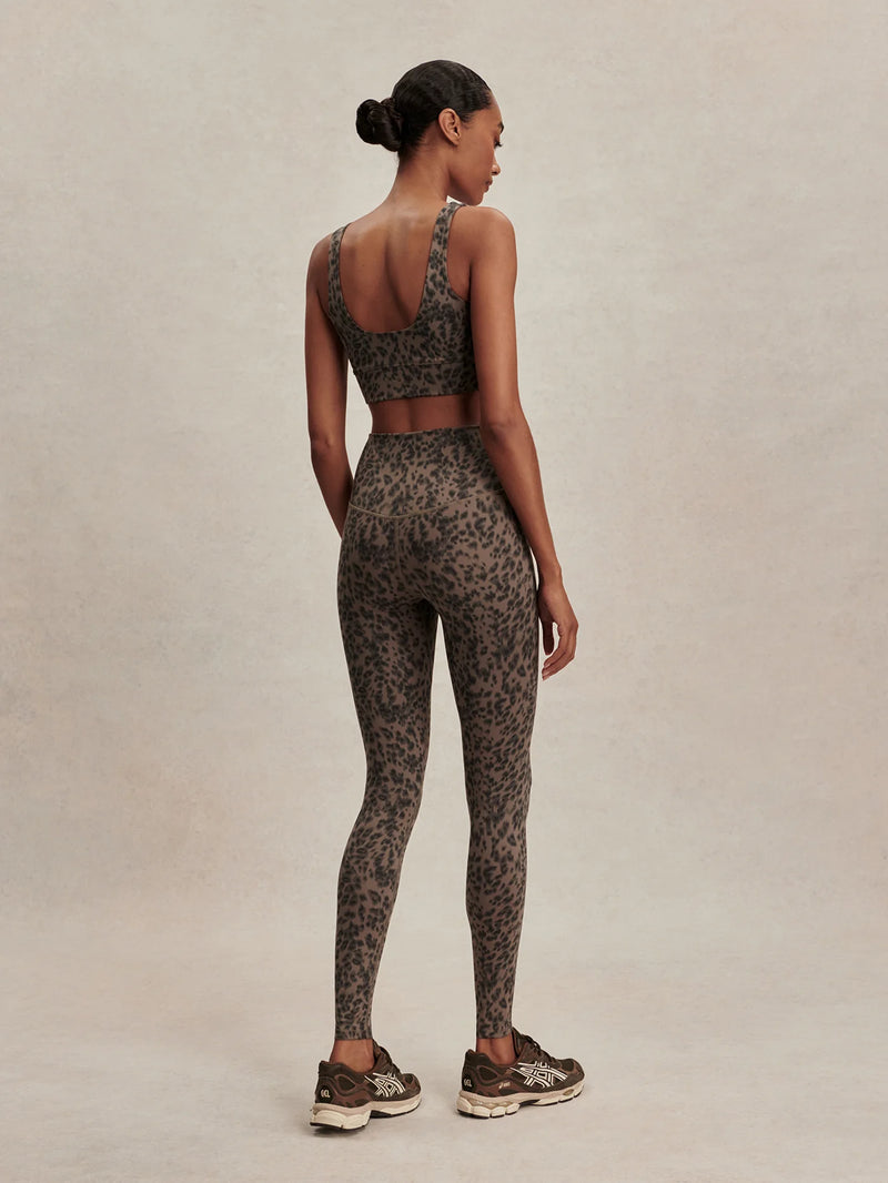 Varley Freesoft Cori Bra - Brown Contrast Cheetah