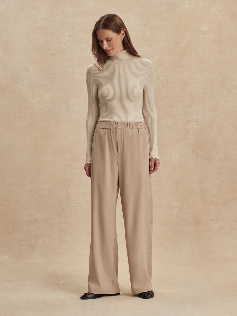 Varley Kayson Wide Leg 2.0 29.5 - Simply Taupe