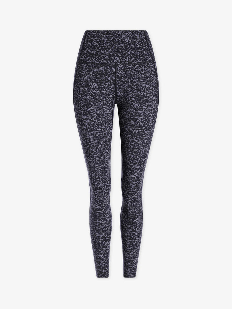 Varley Let's Go Running Legging Ebony Blue Cheetah