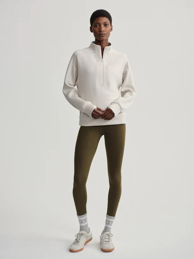 Varley Marissa Half Zip Midlayer  Rainy Day