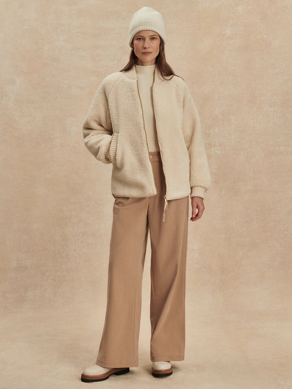 Varley Serina Reversible Quilt Jacket - Sandshell