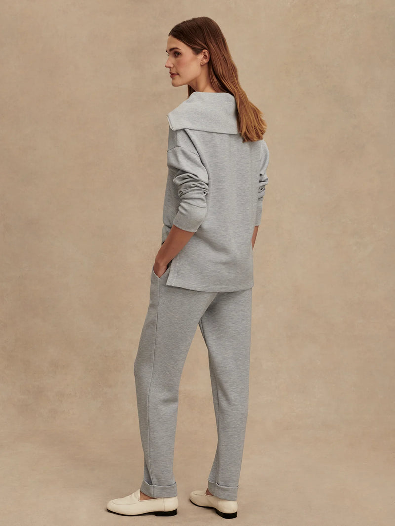 Varley The Rolled Cuff Pant 28.5 - Mid Blue Marl