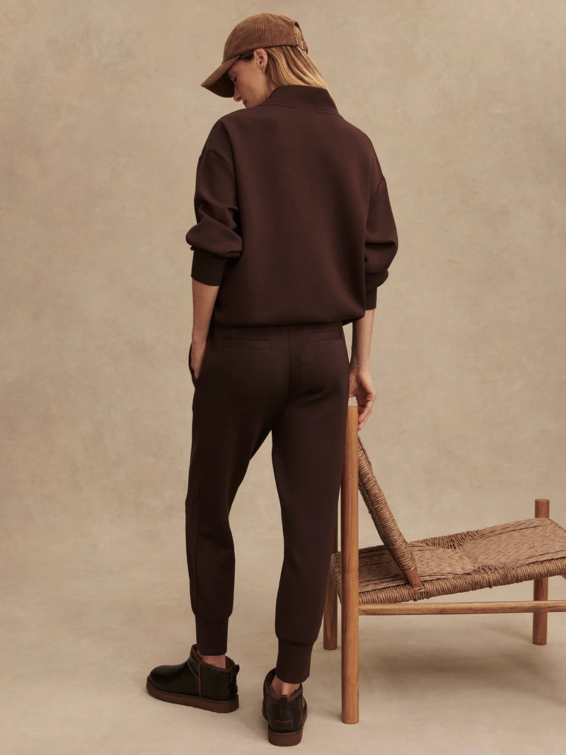 Varley The Slim Cuff Pant 25 - Coffee Bean