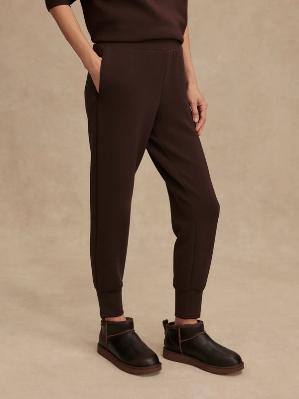 Varley The Slim Cuff Pant 27.5 - Coffee Bean