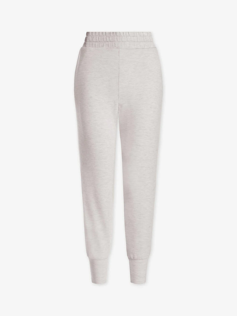 Varley The Slim Cuff Pant 27.5 Ivory Marl