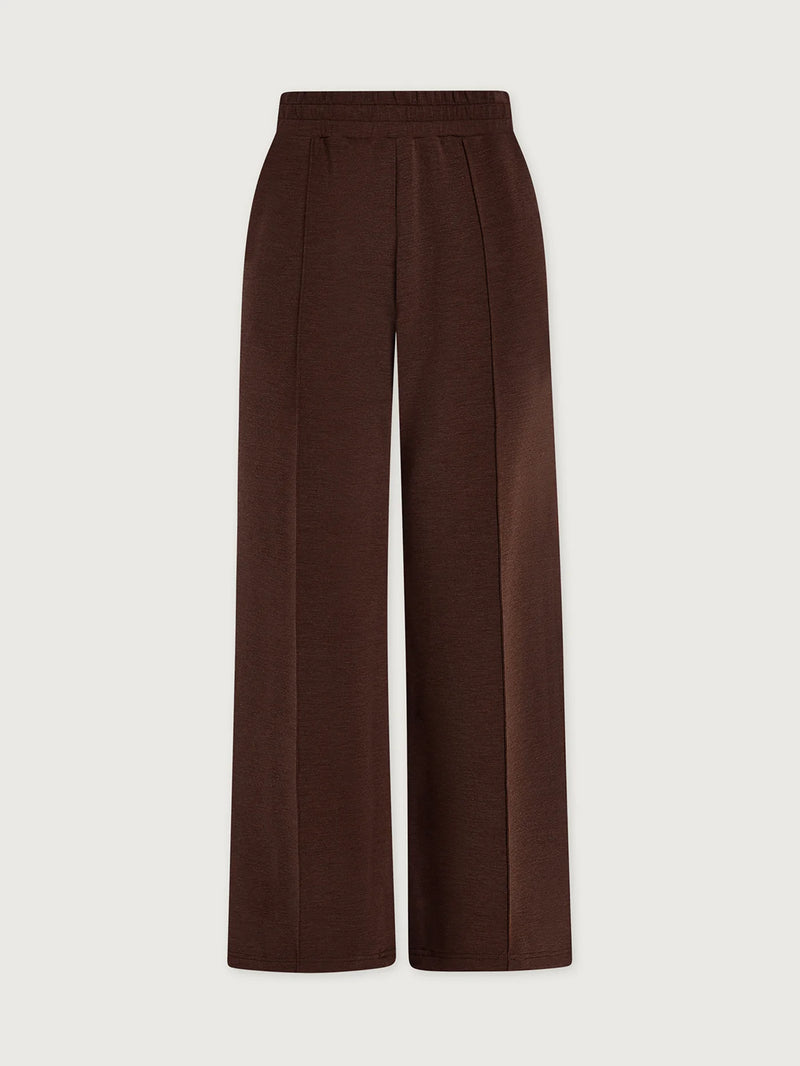 Varley The Wide Leg Pant 30 - Coffee Bean Marl
