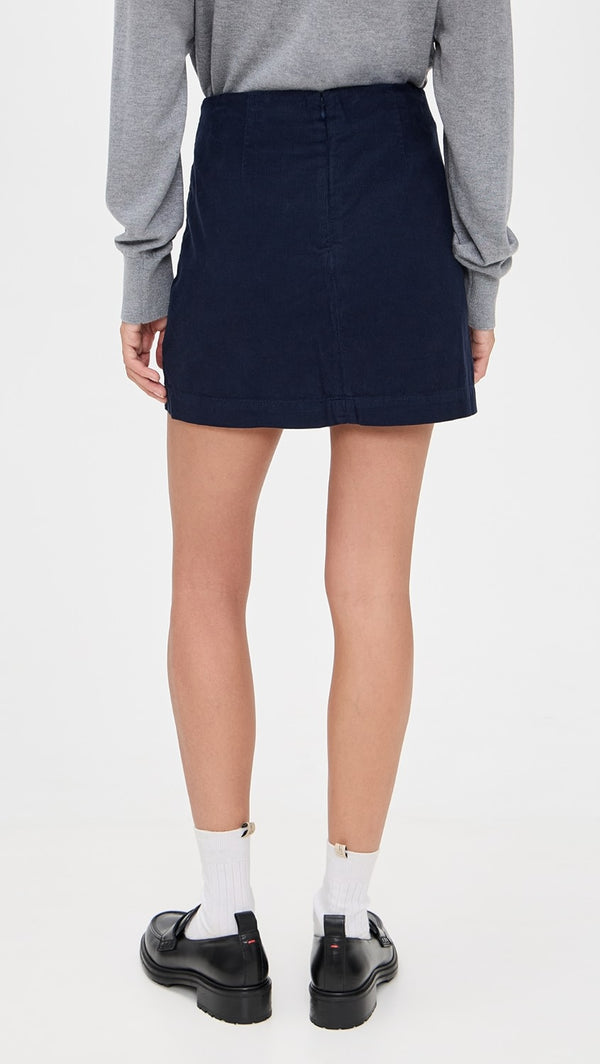 Velvet Liza Mini Skirt Night