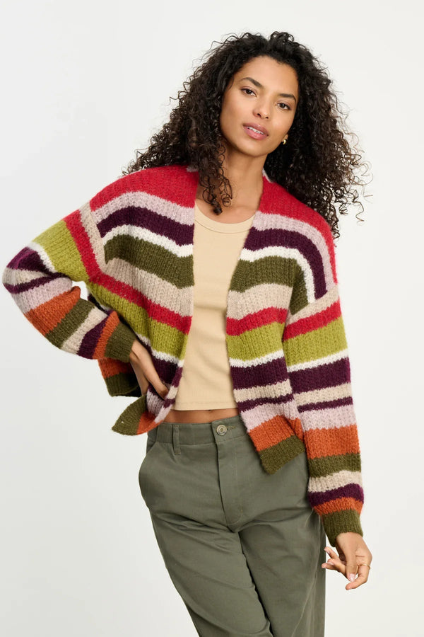 Velvet Ranya L/S Cardi Top / Multi
