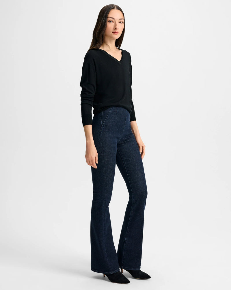 Veronica Beard Beverly Off-Duty High Rise Ski Oxford