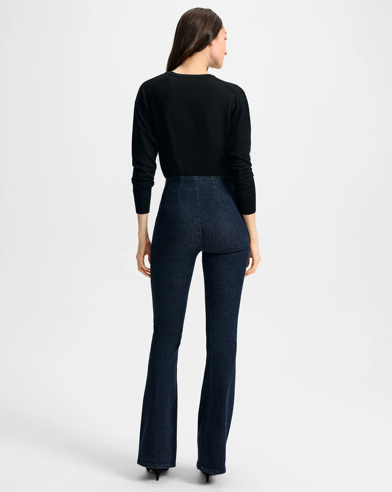 Veronica Beard Beverly Off-Duty High Rise Ski Oxford