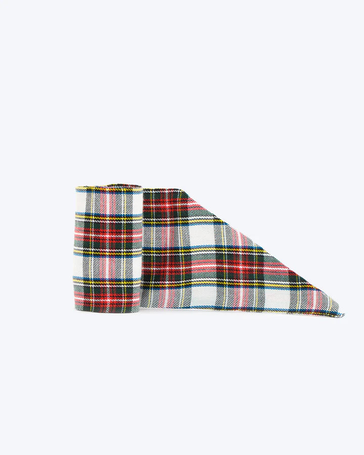 Modern Beast  Necktie - Vintage Plaid