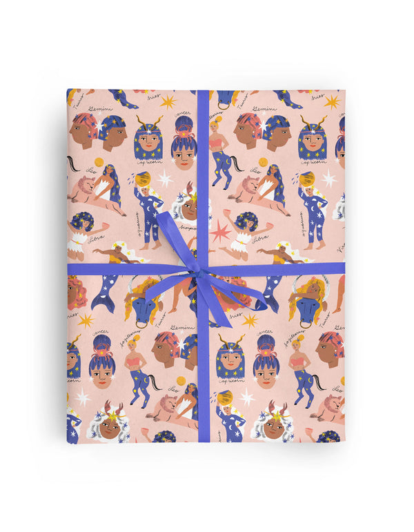 Carolyn Suzuki Studio Astro Femmes - Gift Wrap Roll