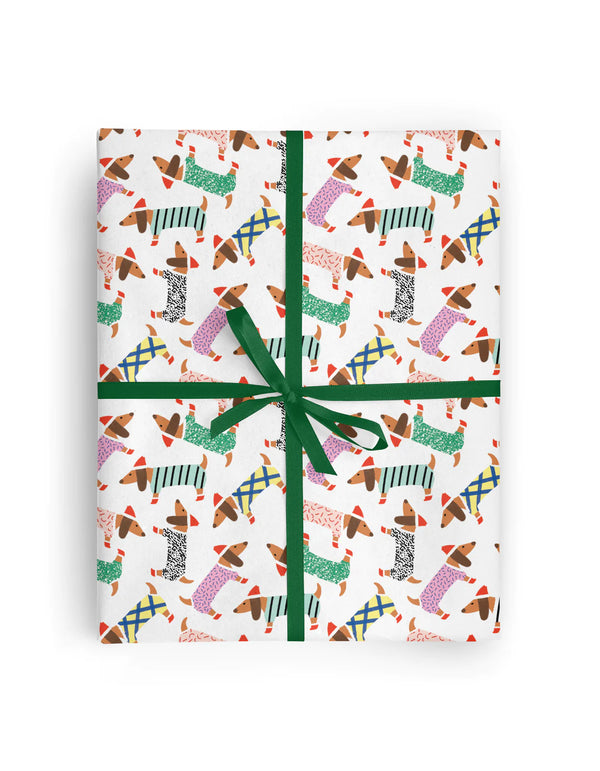 Carolyn Suzuki Studio Dachshunds - Gift Wrap Roll
