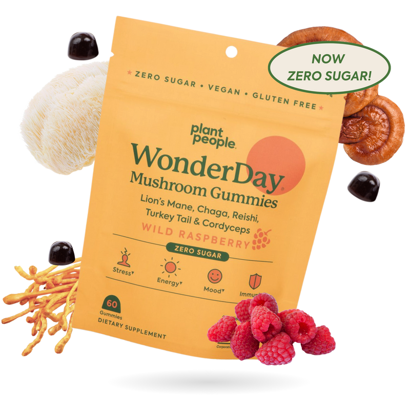 Plant People  WonderDay Mushroom Gummies - Grab N' Go