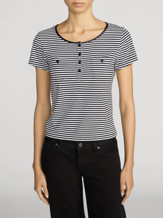 Frame The Trim Crew - Cream Stripe