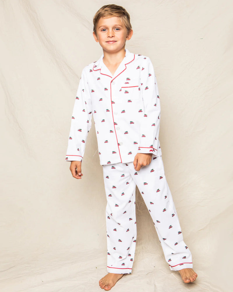 Petite Plume Children's Holiday Journey Pajama Set