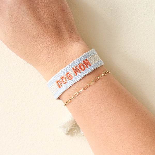 The Darling Effect Woven Bracelet-Dog Mom