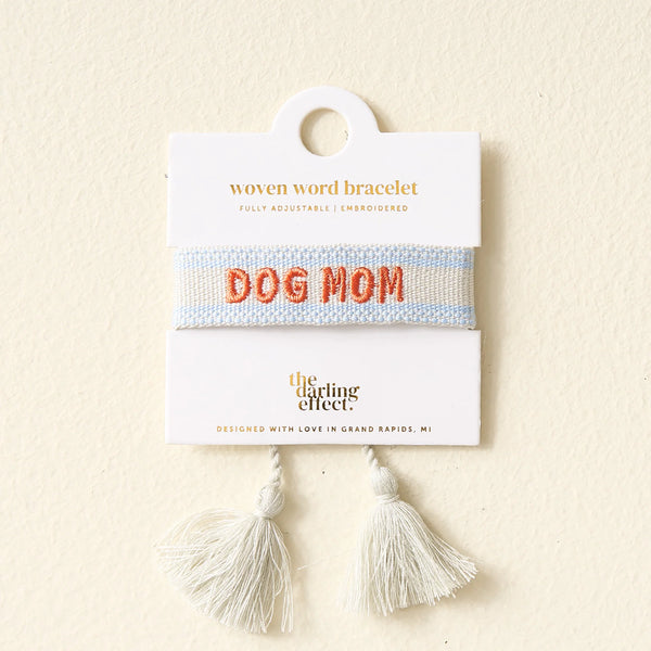 The Darling Effect Woven Bracelet-Dog Mom