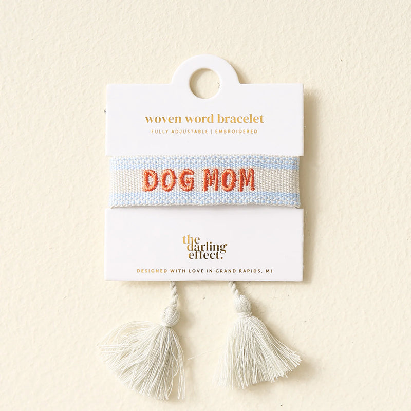 The Darling Effect Woven Bracelet-Dog Mom