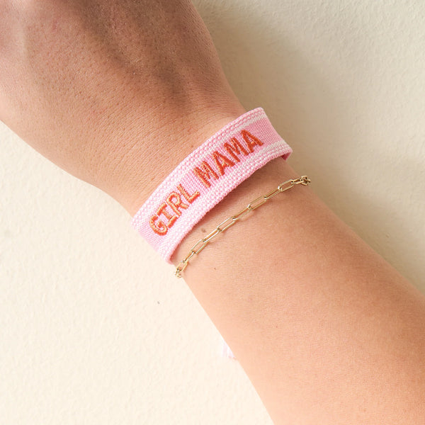 The Darling Effect Woven Bracelet-Girl Mama