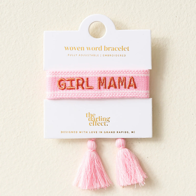 The Darling Effect Woven Bracelet-Girl Mama