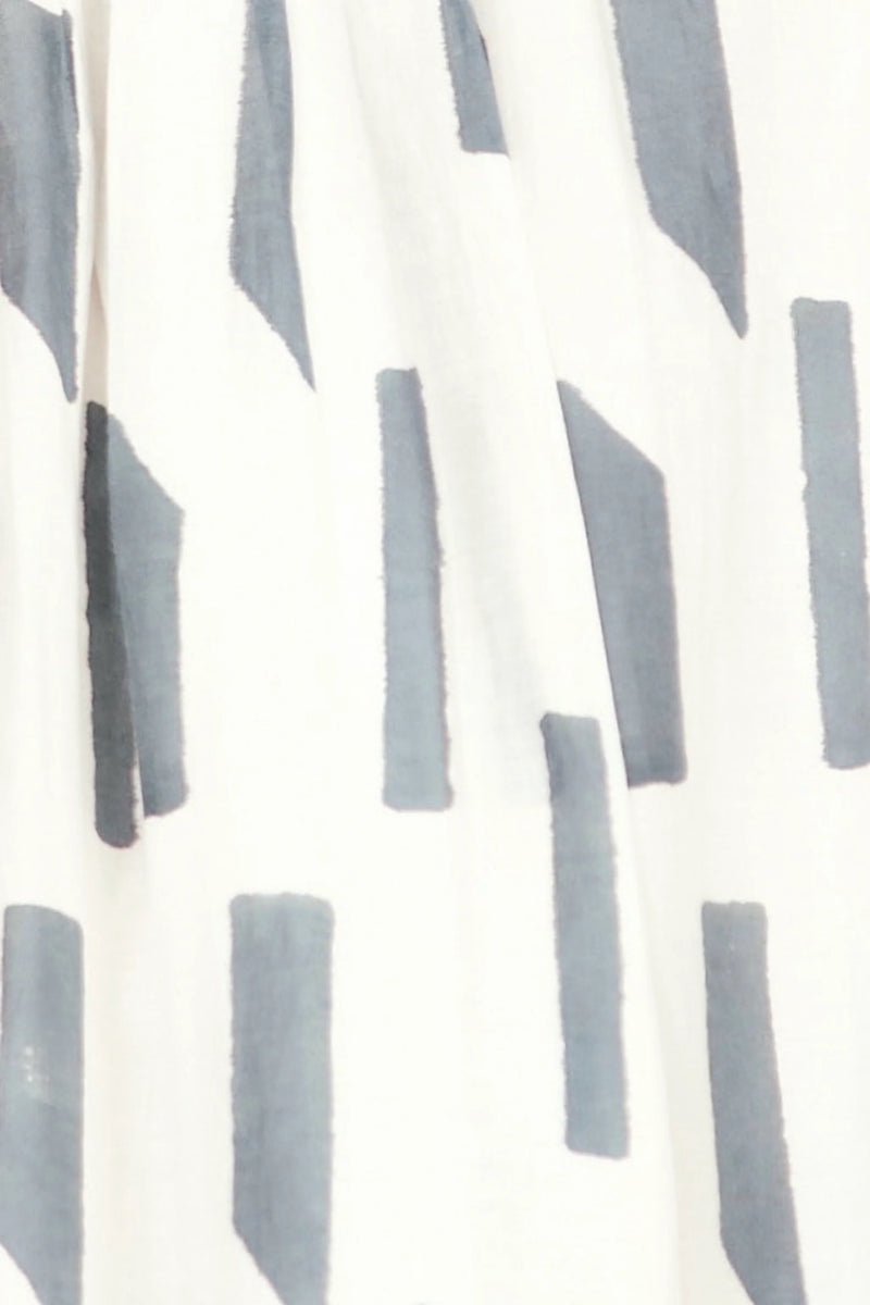 Mirth  Tivot Pant in White Rainfall
