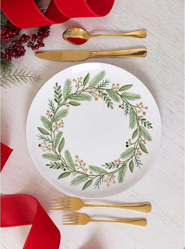 Mary Square Dinner Plate Wreath
