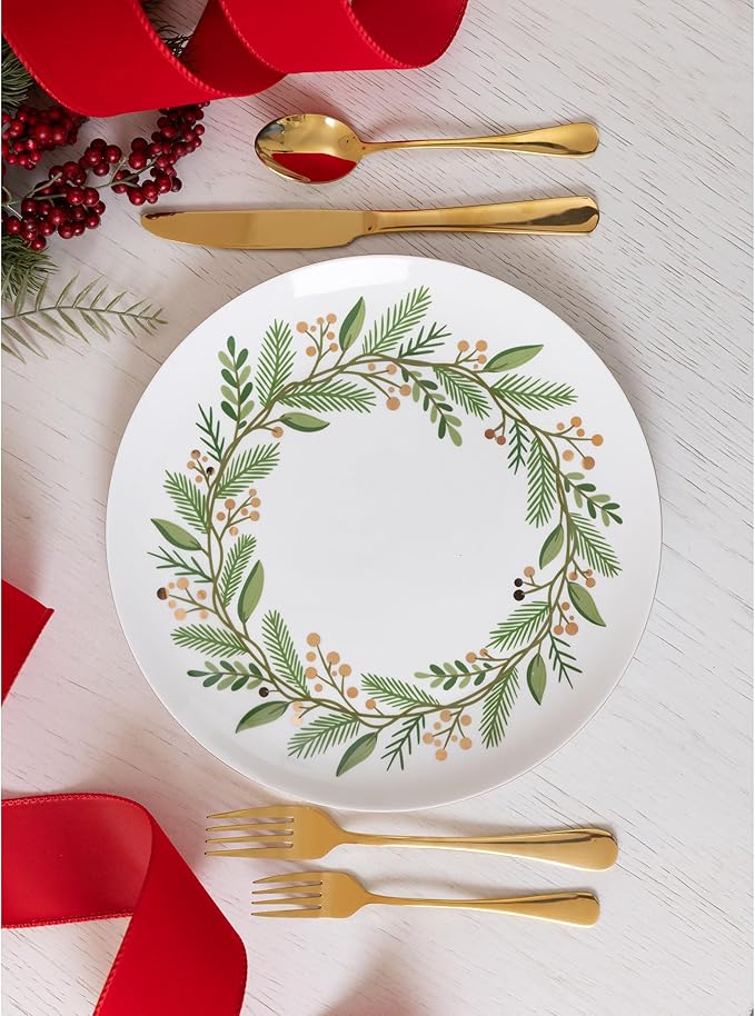Mary Square Dinner Plate Wreath
