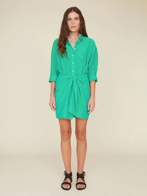 Xirena Arly Dress Green Topaz