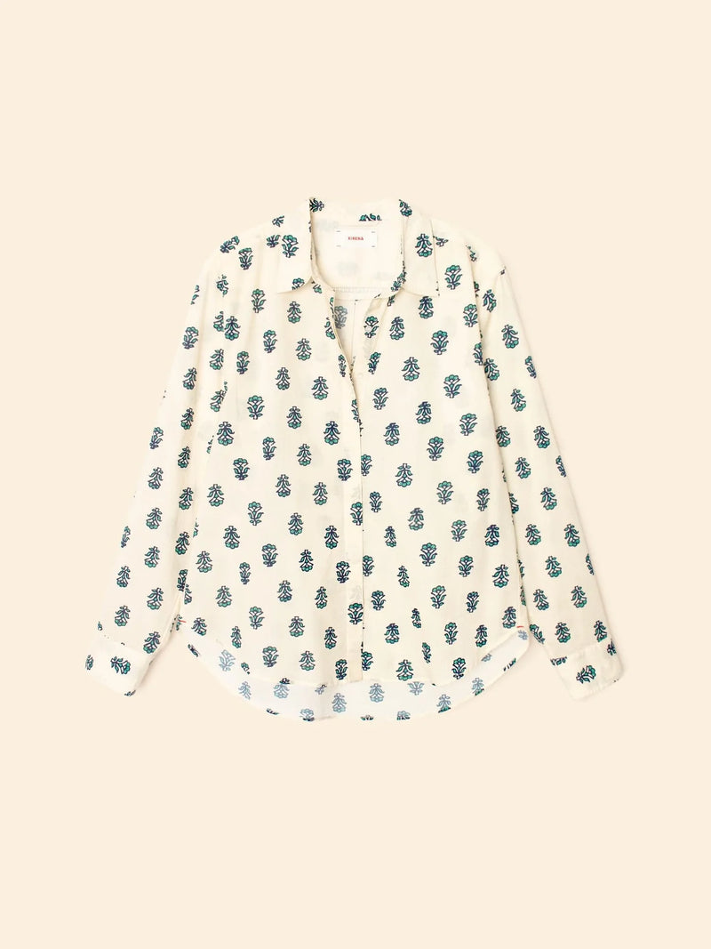 Xirena Emmie Shirt Clover Stamp