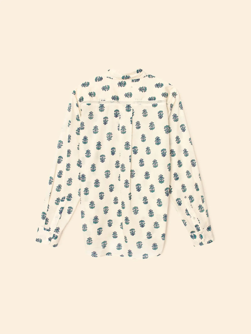 Xirena Emmie Shirt Clover Stamp