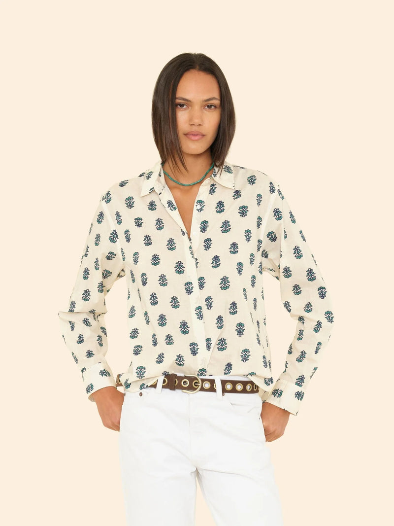 Xirena Emmie Shirt Clover Stamp