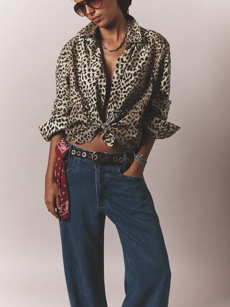 Xirena Monroe Shirt Calico