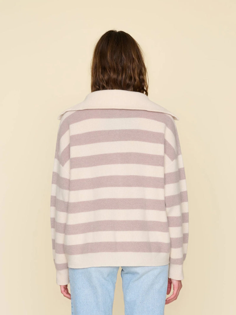 Xirena Rafferty Sweater Vanilla Mauve