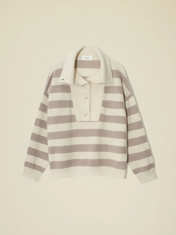 Xirena Rafferty Sweater Vanilla Mauve