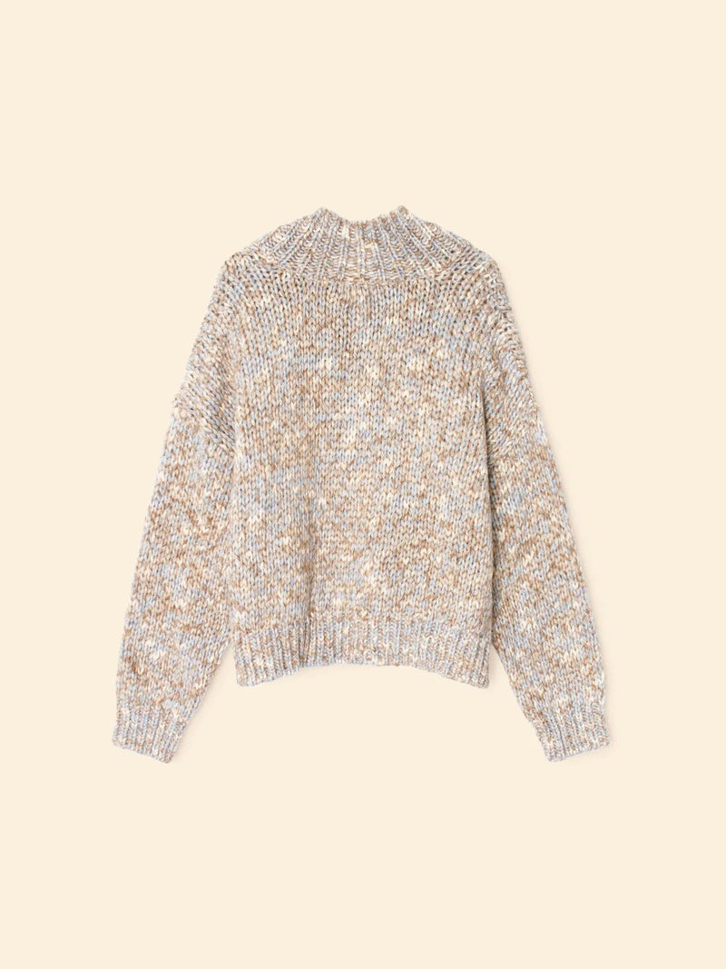 Xirena Keyes Sweater Light Blue Melange